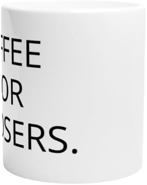 Coffee Is For Closers Black Glossy Mug - 11oz - Single Sided Print
