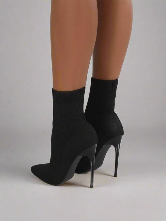 Temptress Mesh Stiletto Boots