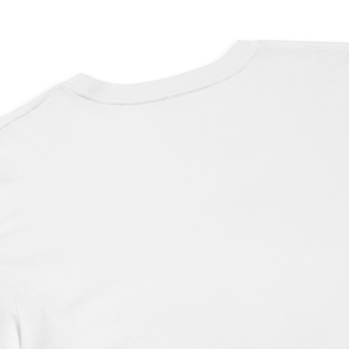 Know Your Worth Women's Crop Tee in White - Softest Crewneck Short Sleeve Crop Top - Cotton/Polyester Blend