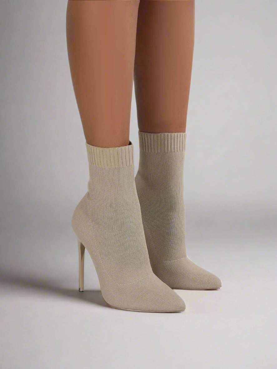 Temptress Mesh Stiletto Boots