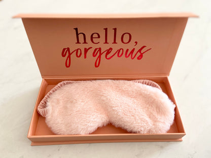 Know Your Worth 100% Mulberry Silk Sleep Eye Mask + Luxury Gift Box