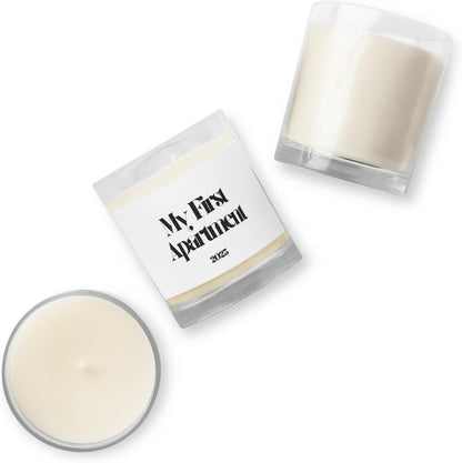 My First Apartment 2025 Candle – Luxury Soy Wax Candle for New Renters, First Home Gift, Minimalist Decor, Housewarming Present