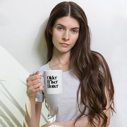 Older Wiser Hotter Coffee Mug – 11 oz