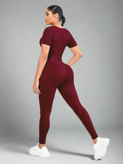 The Soft Ribbed Sculpt Activewear Set
