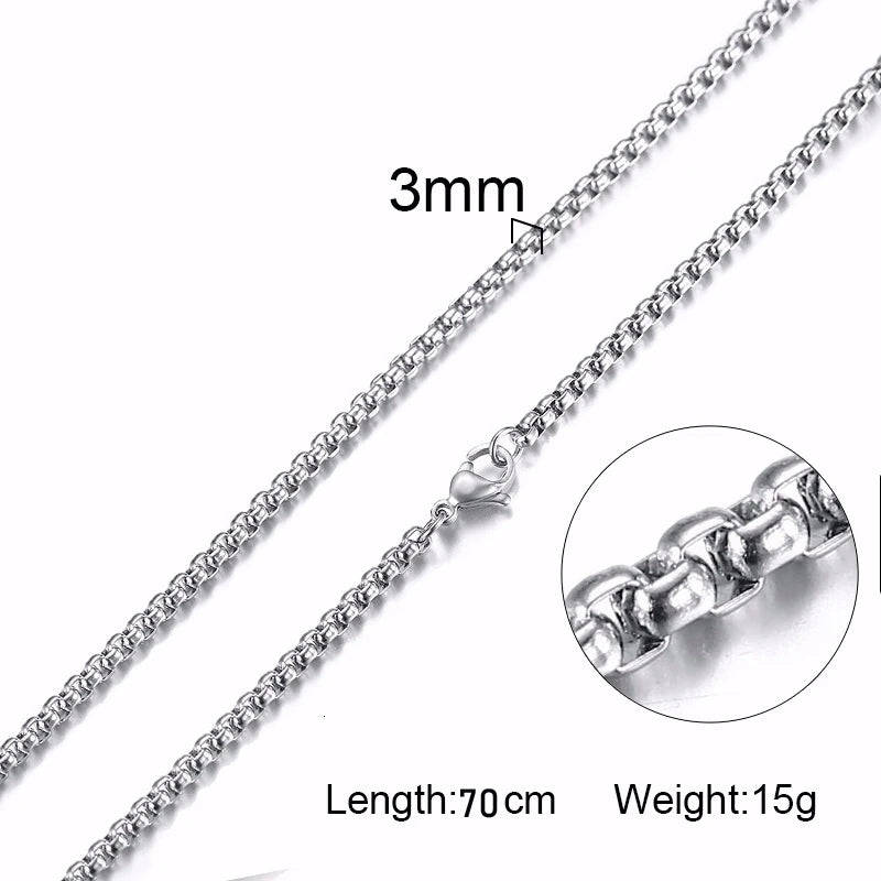 Boyfriend Chain Stainless Steel Gold Chain Necklace