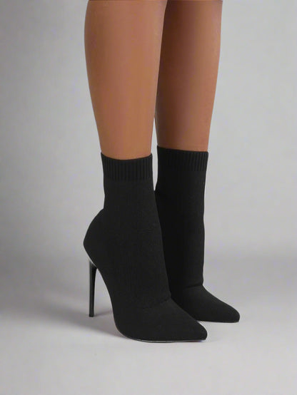Temptress Mesh Stiletto Boots